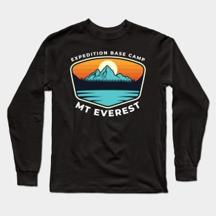 Mount Everest Annapurna Katmandu Shop - Nepal Katmandu Travel Long Sleeve T-Shirt